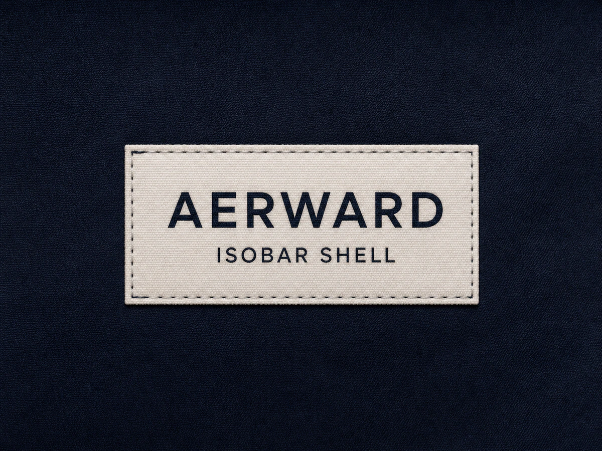 AERWARD ISOBAR SHELL 직조 라벨