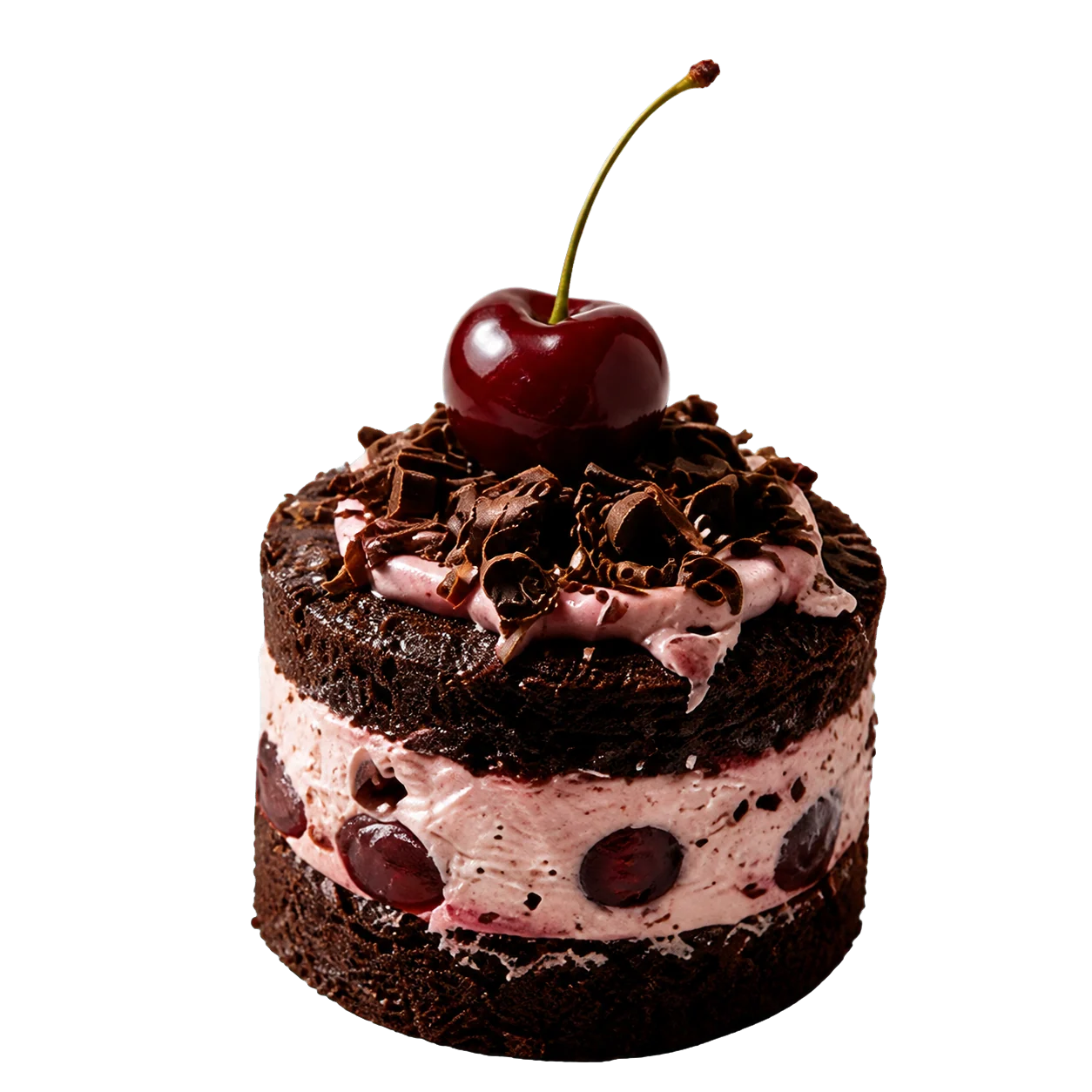 Chocolate cherry cake
