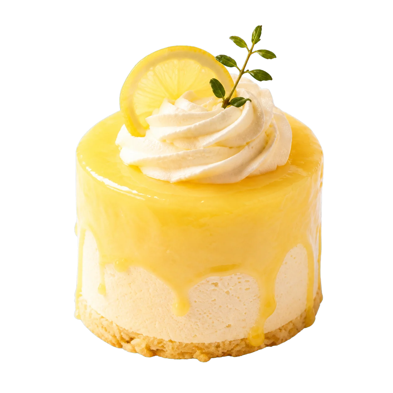 Lemon cream cake