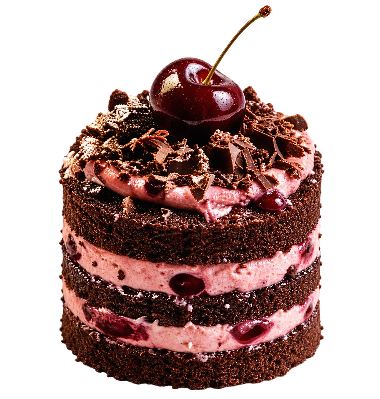 Coco berry chocolate cake