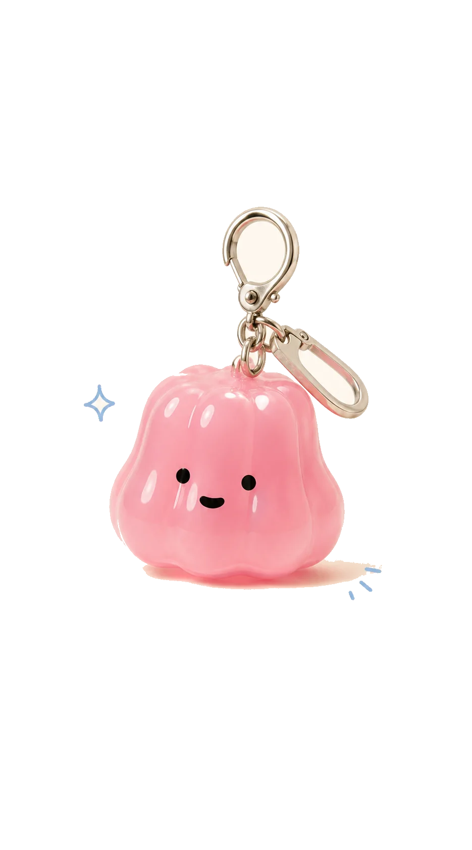 Jelly bubble keyring