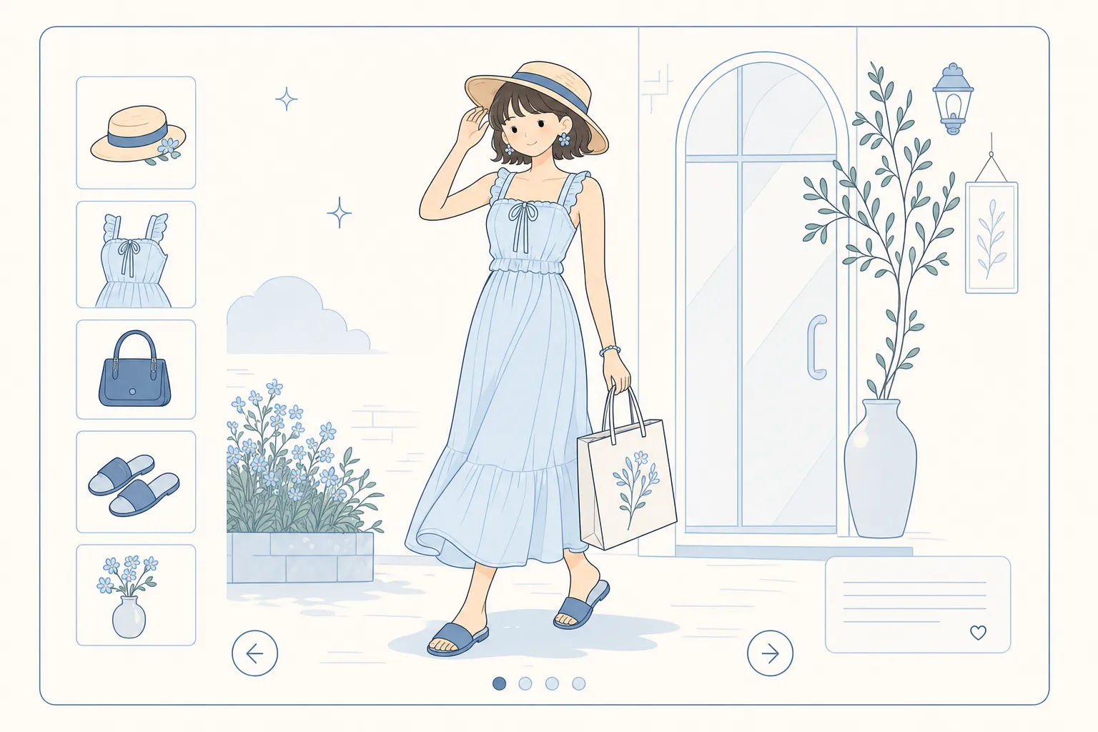 Model wearing a hat and carrying an ELARA bag