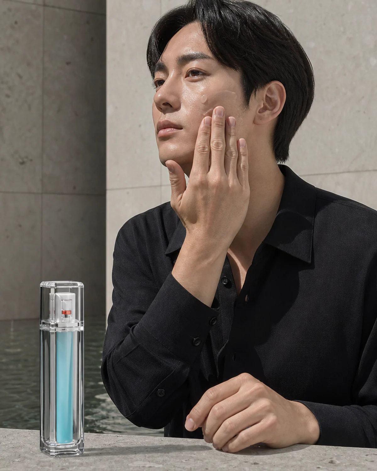 Editorial usage scene for EON DEW reservoir gel