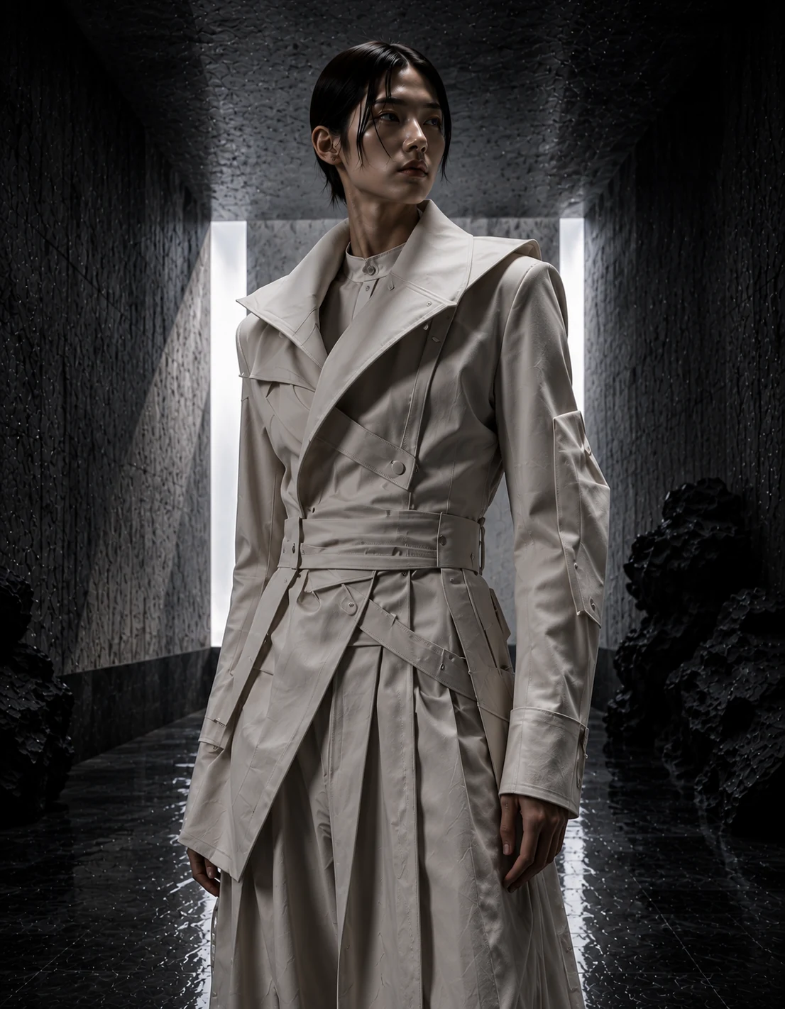 Radical Tailoring half body look