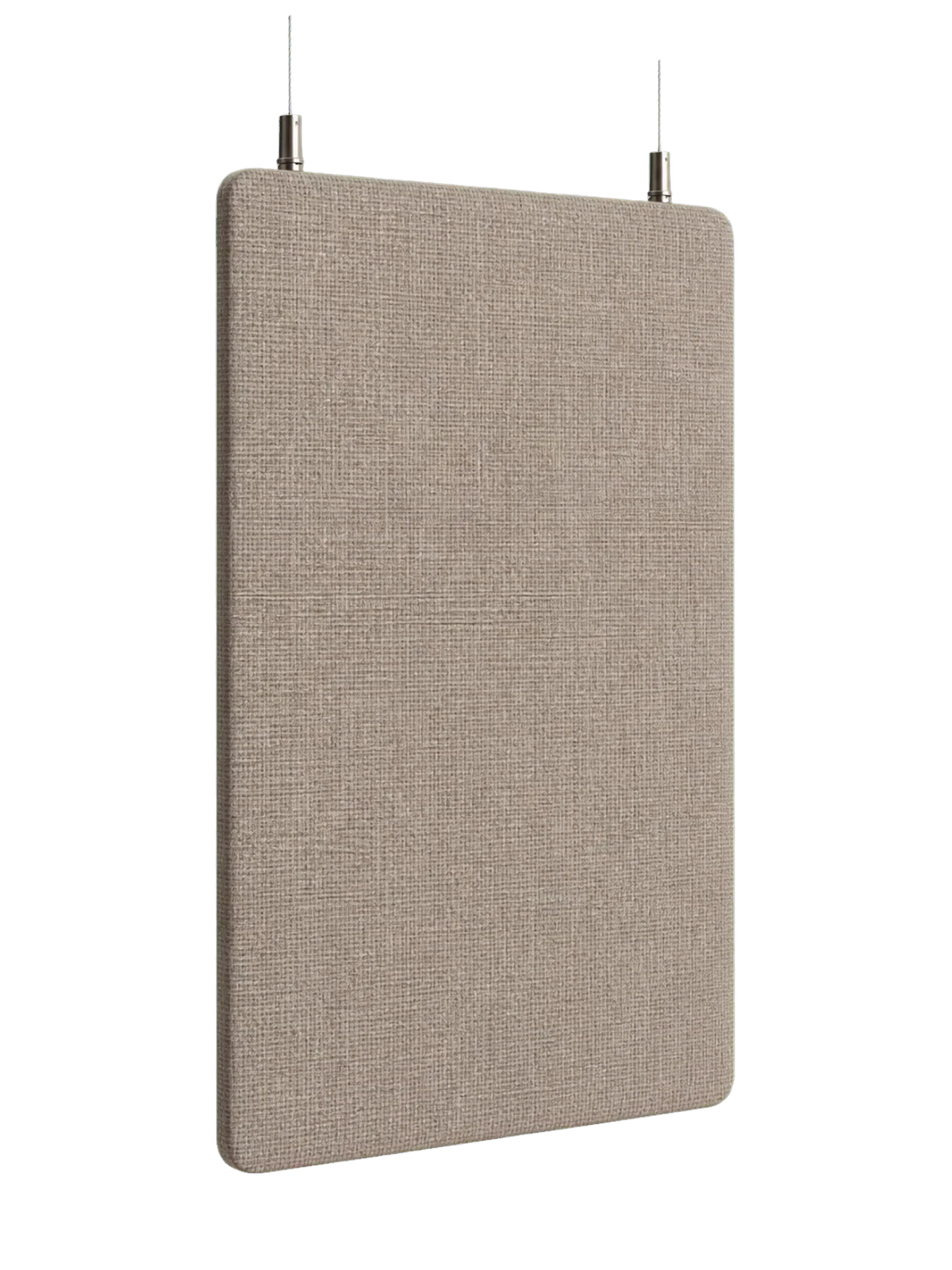 Isolated hanging divider panel