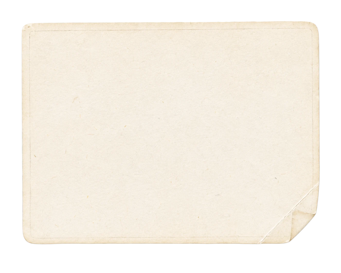 Aged preservation paper