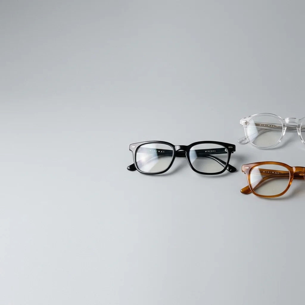 LUMEN OPTIC Clear Acetate Frames