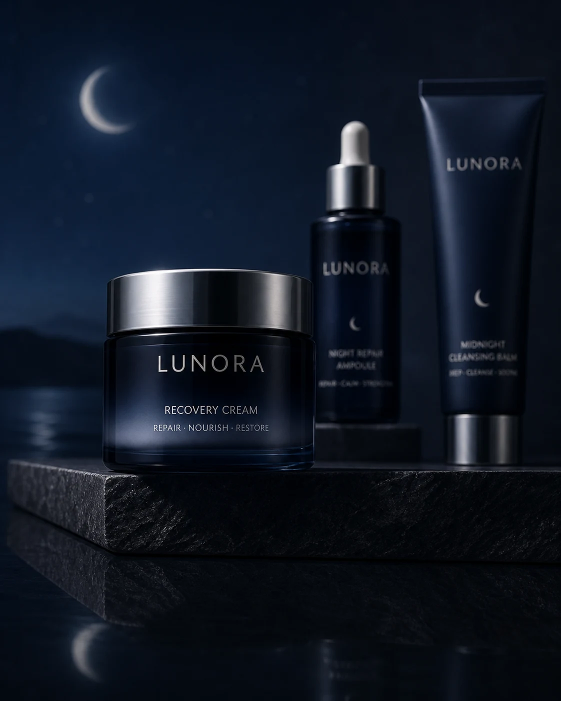 LUNORA featured product section