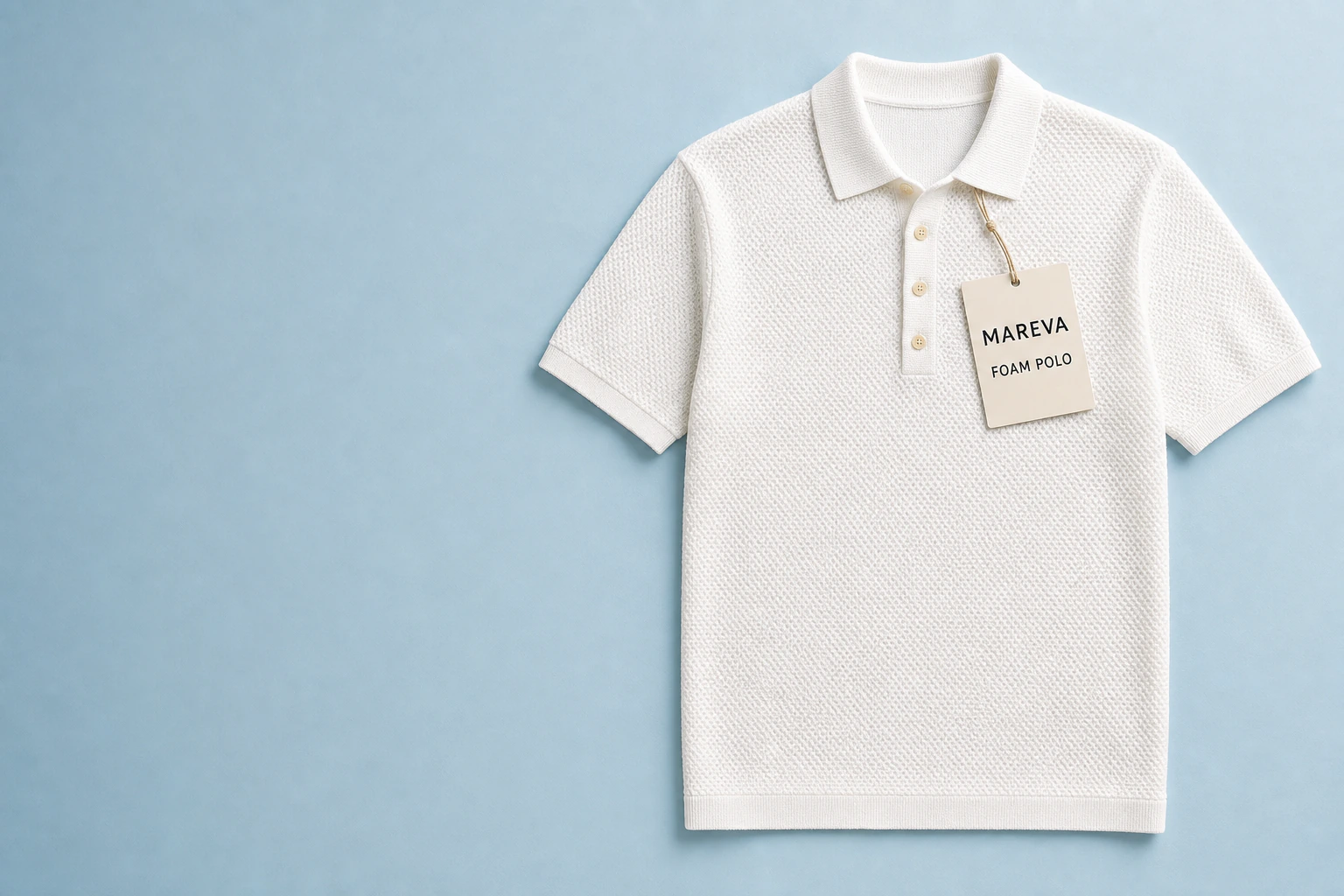 MAREVA Foam Polo 솔트 니트 제품