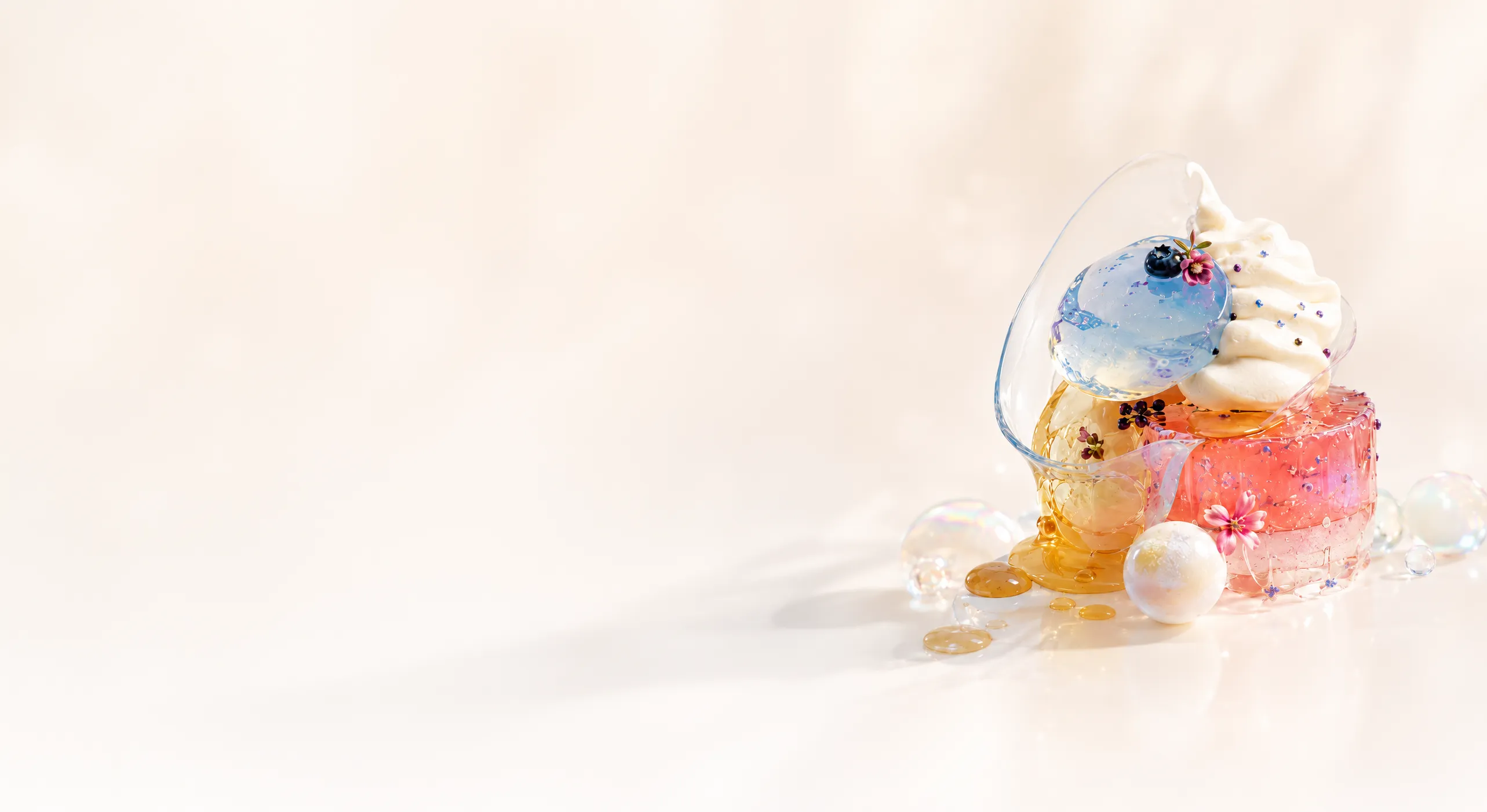 Lunar Bloom Dessert
