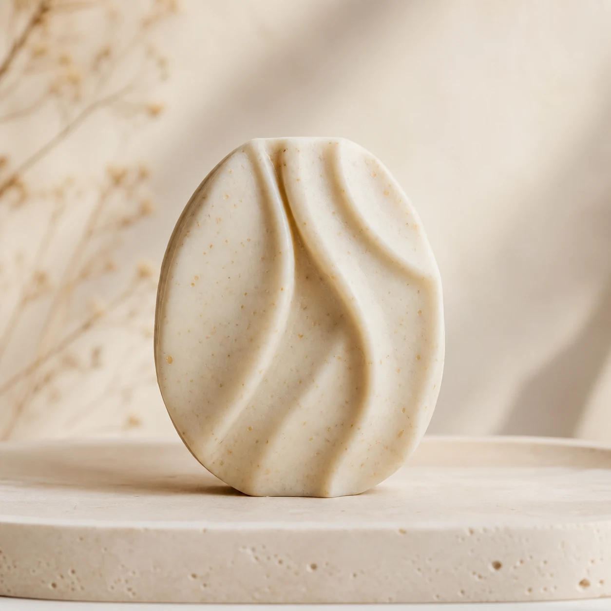 Milk Stone Bar sculptural ivory soap