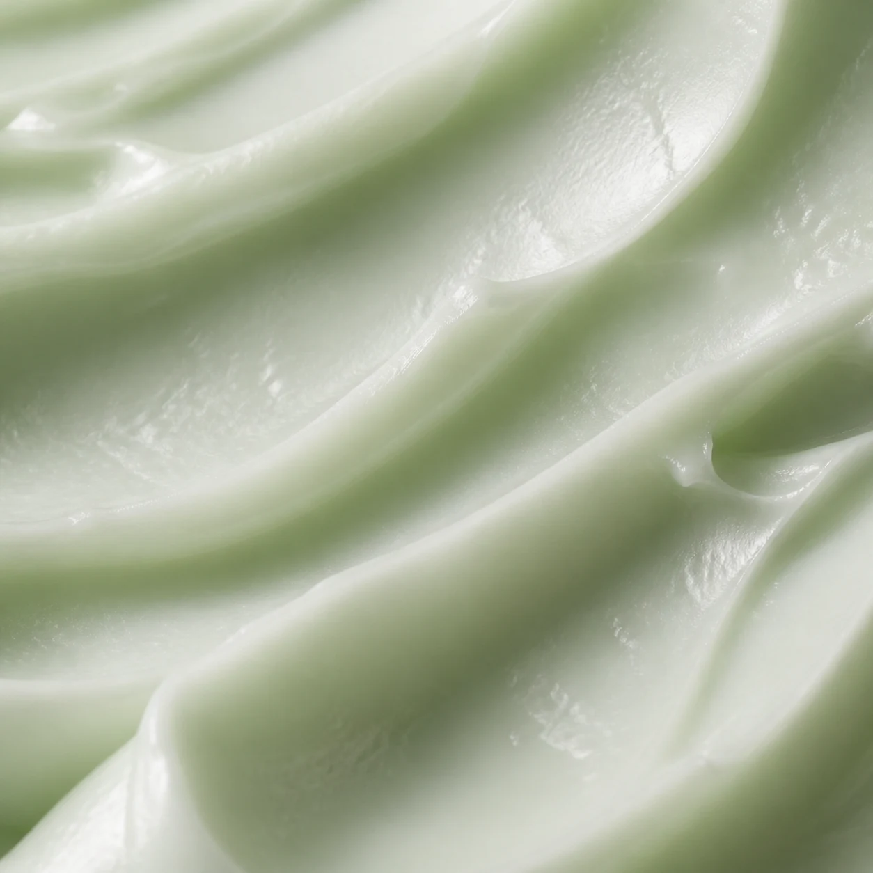 Mint soap silky macro texture