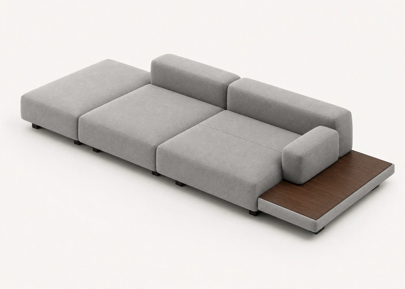 Extended Daybed modular configuration diagram