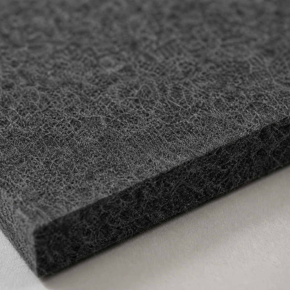Merino Felt material close-up