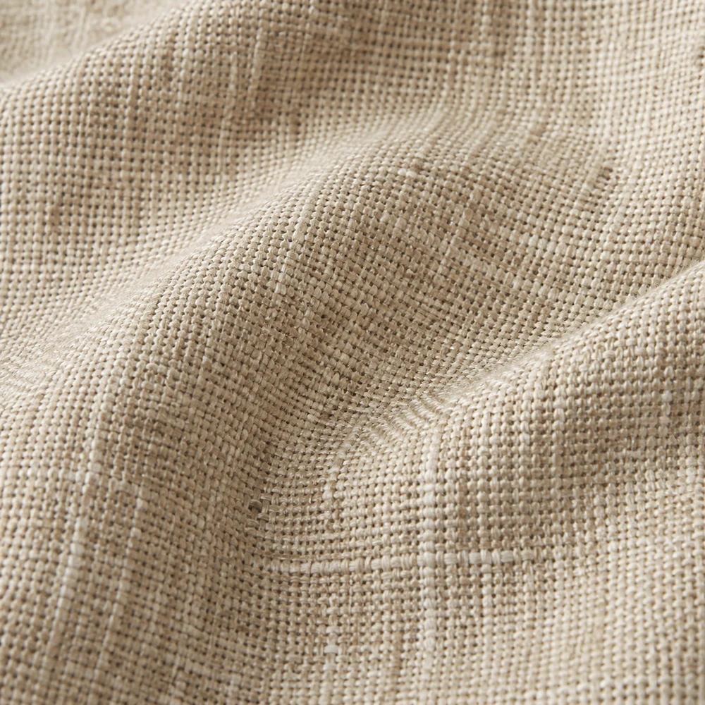 Linen Blend material close-up