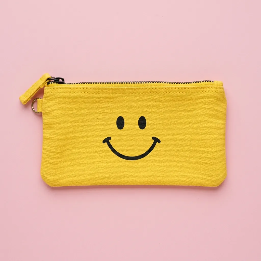 Retro Smile Pen Case