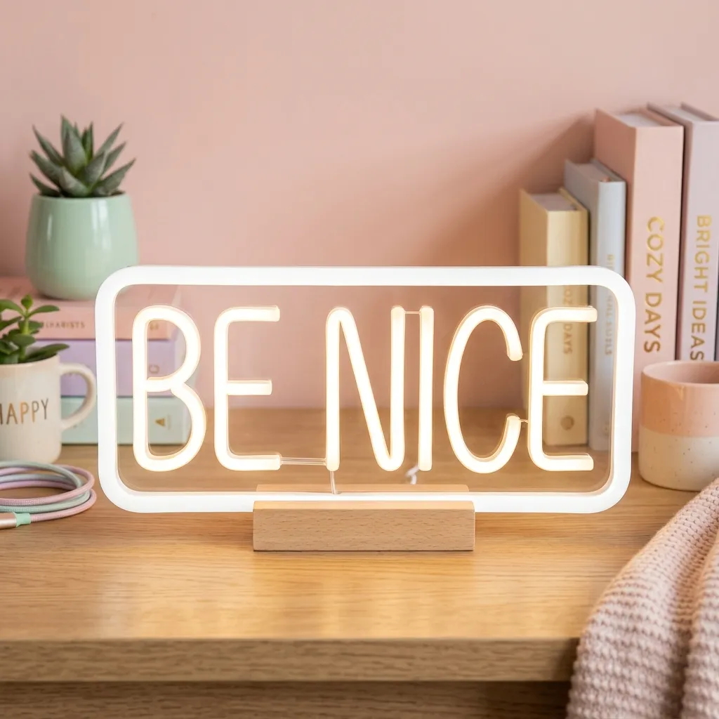 Be Nice Sign