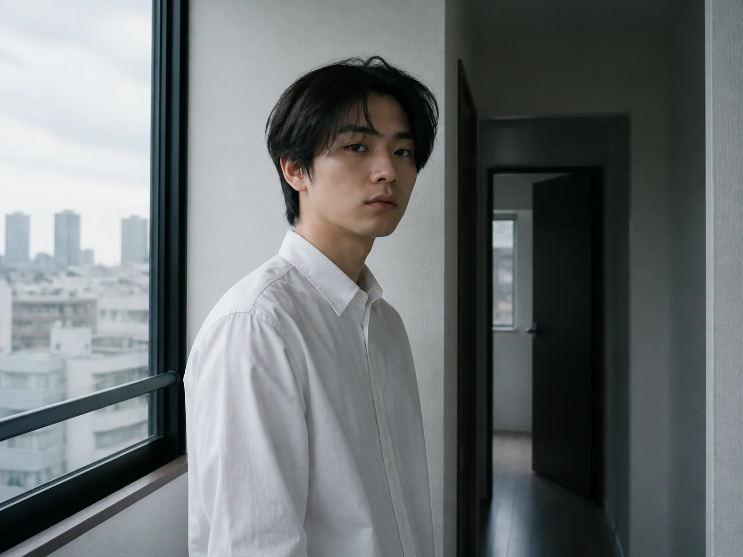 WHITE COLLAR — PORTRAIT photograph