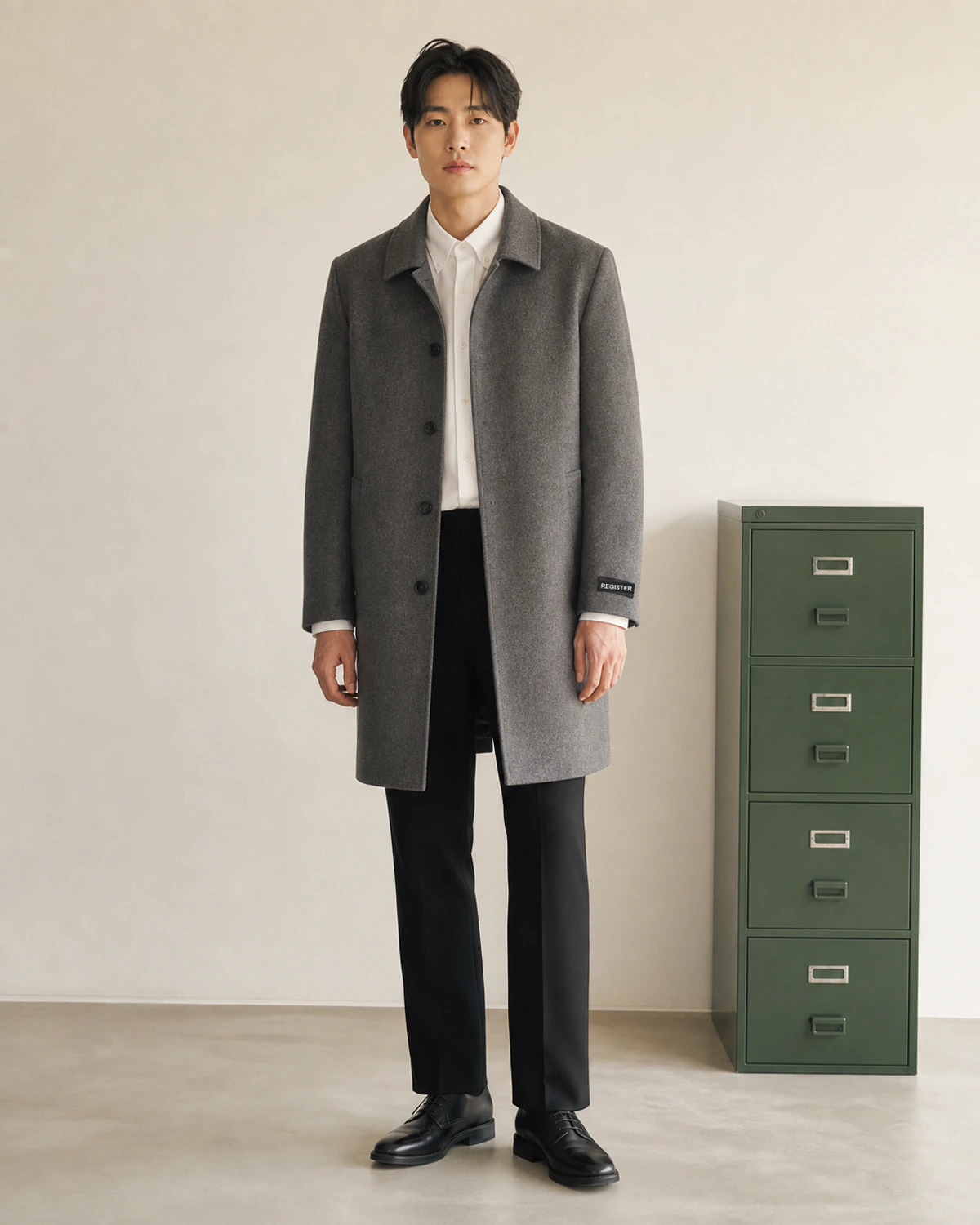 월요일 INDEX COAT 조합