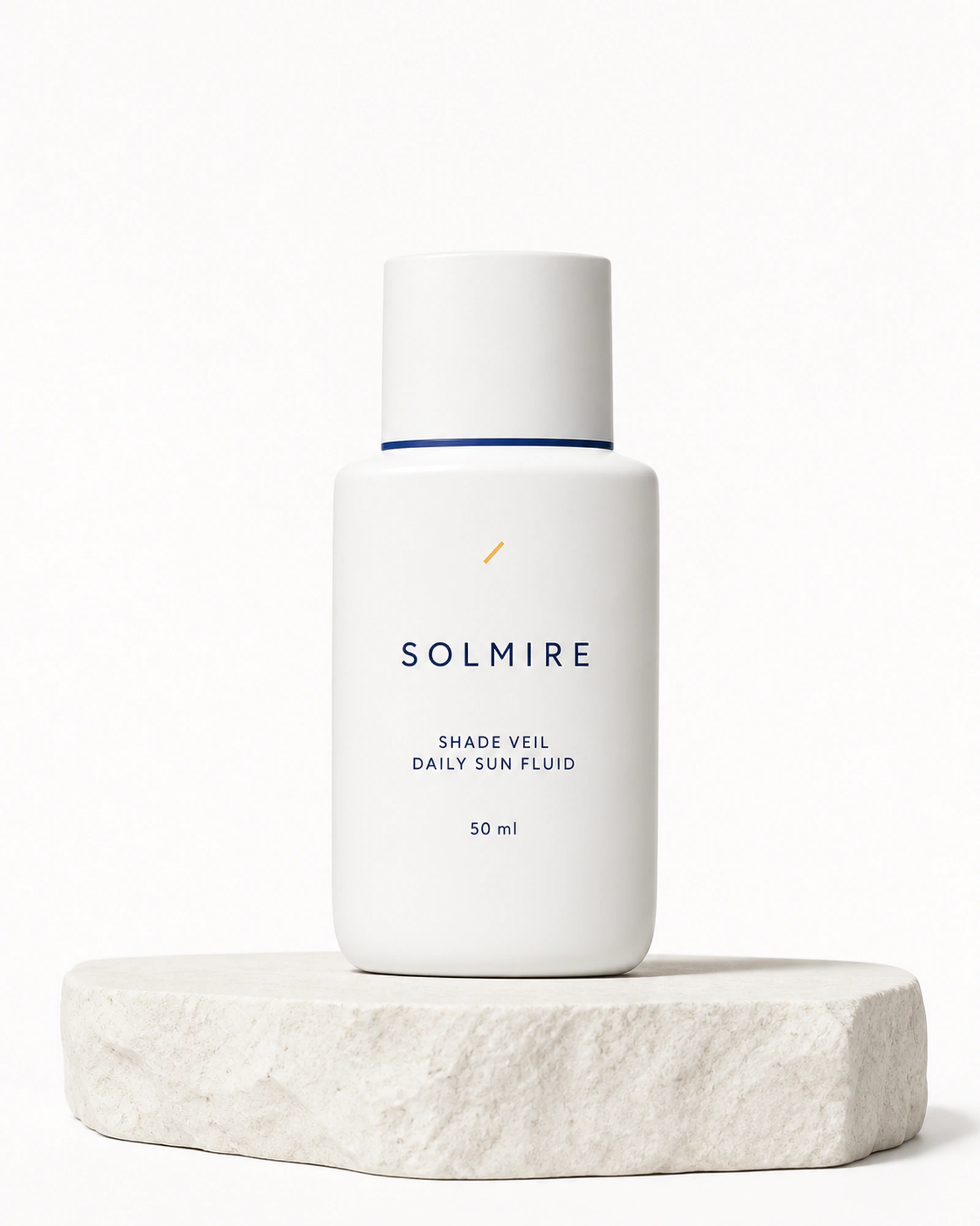 정면 라벨이 보이는 SOLMIRE SHADE VEIL 50ml 단독 패키지